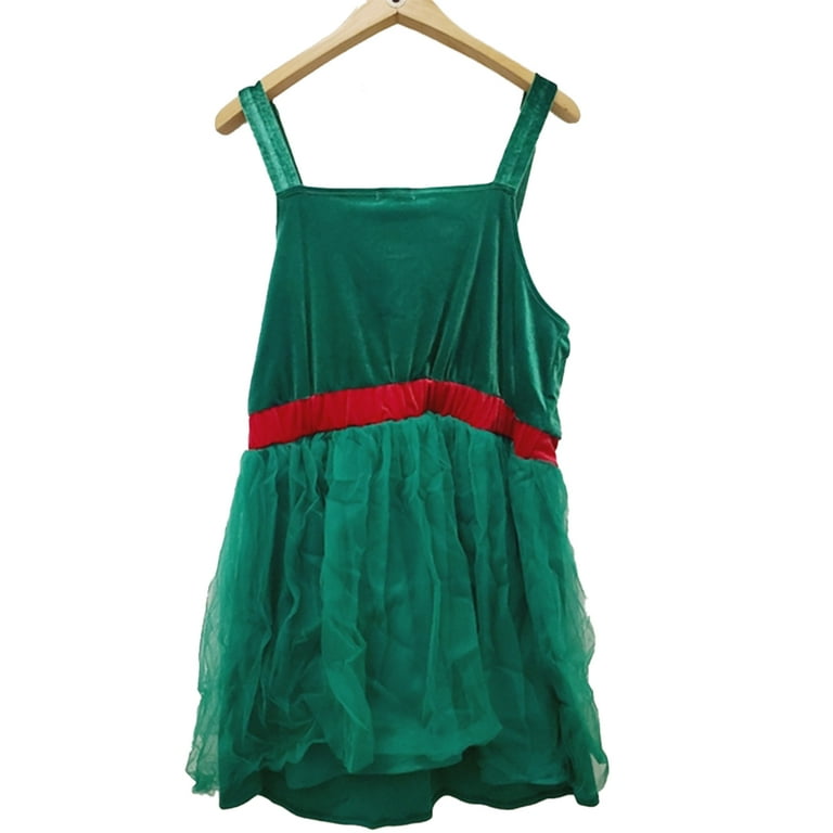 white christmas dresses Born Famous Women's Gingerbread Apron Ugly Christmas Sweater Dress –  Biggybargains main image 0