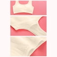 thumbnail image 5 of Bovxnpu Summer Girls Underwear, Cotton Training Bras for Girls, 8-12 Years Girls' Underwear Development Period Breathable Student Bra 10-12 Years, 5 of 6