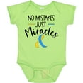thumbnail image 3 of Inktastic No Mistakes, Just Miracles Down Syndrome Awareness Boys or Girls Baby Bodysuit, 3 of 5