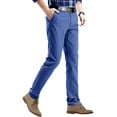 thumbnail image 3 of Matchstick Men’s Slim-Fit Flat Front Tapered Casual Chino Pants, 3 of 10