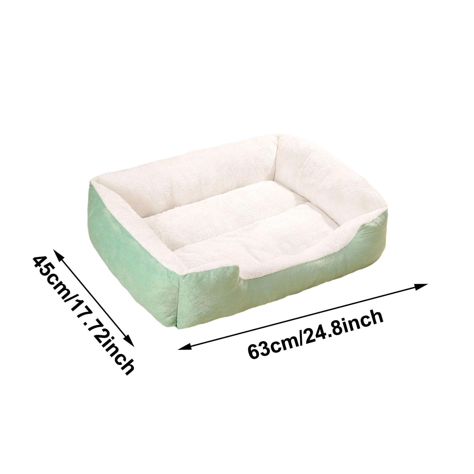 Orthopedic Pet Bed for Dogs and Cats with Removable Washable Cover Comfortable Sleeping Mat Support Cushion