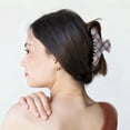 thumbnail image 2 of Unique Bargains 1 Pc Claw Clip Hanger Style Hair Clip Brown Blue, 2 of 5