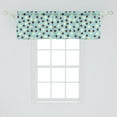 thumbnail image 2 of Ambesonne Ladybug Window Valance, Daisy Blossom Spring, 54" X 18", Multicolor, 2 of 3