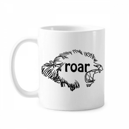 

Roar Bellow Mug Pottery Cerac Coffee Porcelain Cup Tableware