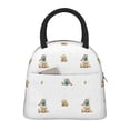 thumbnail image 1 of Balery Rabbit Blowing Dandelions Bolsa de Almuerzo para Mujeres, Caja de Almuerzo, Bolsa de Almuerzo Pequeña Impermeable, Tote de Almuerzo Reutilizable con Gran Capacidad, 1 of 6