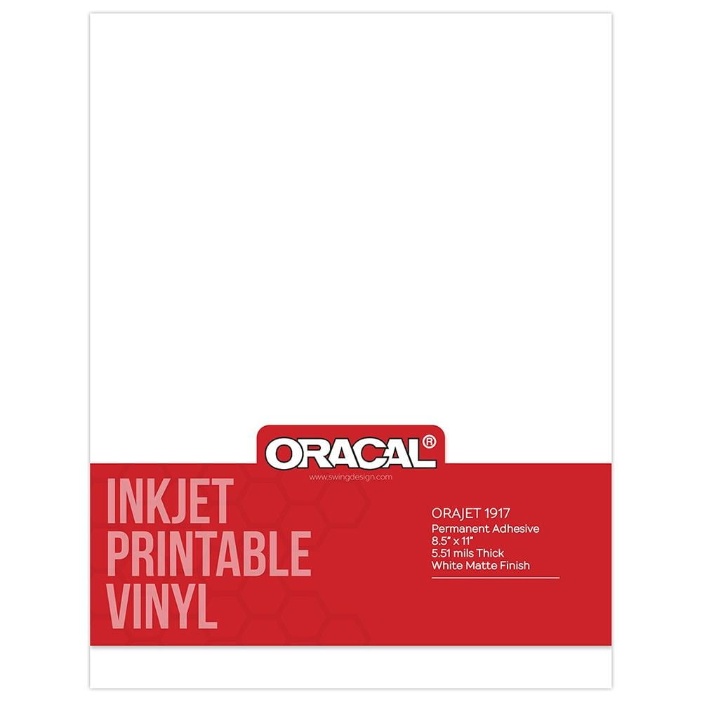 Orajet 1917 Roll Inkjet Printable Adhesive Vinyl Orajet 3164 