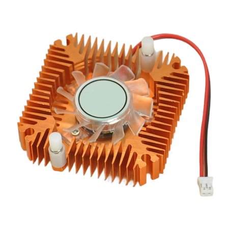 Jesscasday Metal Heatsink Cooling Fan for Computer Heatsink ,Small Splace Cooling Radiator