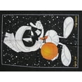 thumbnail image 2 of Space Jam 2: A New Legacy Marvin The Martian Men's Black Short Sleeve T-shirt-M, 2 of 4
