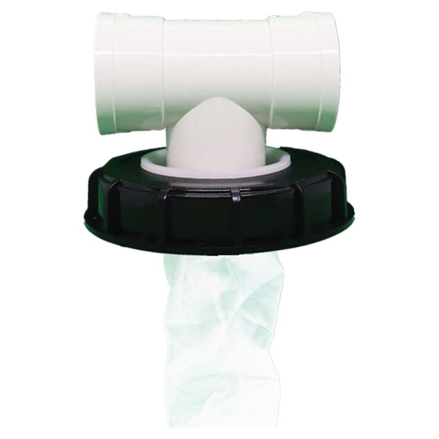 Speravity Cubierta de filtro de tapa IBC conveniente y práctica de plástico para filtración reutilizable Tapa de filtro de tanque IBC 165mmT Type2 NO2