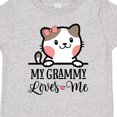 thumbnail image 4 of Inktastic My Grammy Loves Me Girls Granddaughter Kitten Girls Toddler T-Shirt, 4 of 5