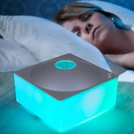 Northwest Mirage Color Changing Soothing Sound MP3 Clock