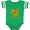 Football Green and White, variant on Inktastic Happy Halloween- cute pumpkin cupcake Boys or Girls Baby Bodysuit