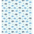 thumbnail image 3 of Ambesonne Animal Duvet Cover Set, Big Animals Dotted Hearts, Queen, Blue and Blue Grey, 3 of 3