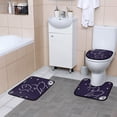 thumbnail image 6 of Cosmic Journey Bathroom Accessory Curtain Sets Bath Curtain Anti-Slip Mats and Toilet Pad 66x72in, 6 of 8