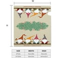 thumbnail image 3 of Christmas Winter Gnomes Mailbox Covers Magnetic Post Box Cover Wraps Standard Size 25.5x21 in Inches for Garden Yard Decor, 3 of 6