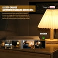 thumbnail image 3 of Emergency Rechargeable Light Bulbs 6 PCS, Keep Lighting When Power Failure, A21 9W 60W Equiv., Battery Operated Light Bulb with 1200mAh for Home Camping, Emergency Time 4-5 hrs(with Hook, Warm White), 3 of 8