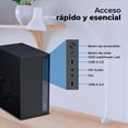 thumbnail image 2 of Gabinete ACTECK Performance Mini III GI215M Micro ATX Mini Torre 500W Negro AC-944571, 2 of 5