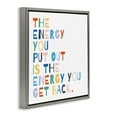 thumbnail image 3 of Stupell Industries Motivational Rainbow Phrase Inspirational Painting Gray Floater Framed Canvas Art Print Wall Art, 18 x 18, 3 of 9