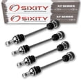 thumbnail image 2 of 4 pc Sixity XT Front Rear Left Right Axle compatible with Arctic Cat Prowler 700 XT / 700 XTX 2009 - U2009P3T4EUSQ 4X4, 2 of 3