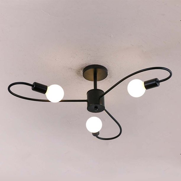 Indoor Lighting for Bedroom Ceiling Lights 3 Heads Chandelier Nordic