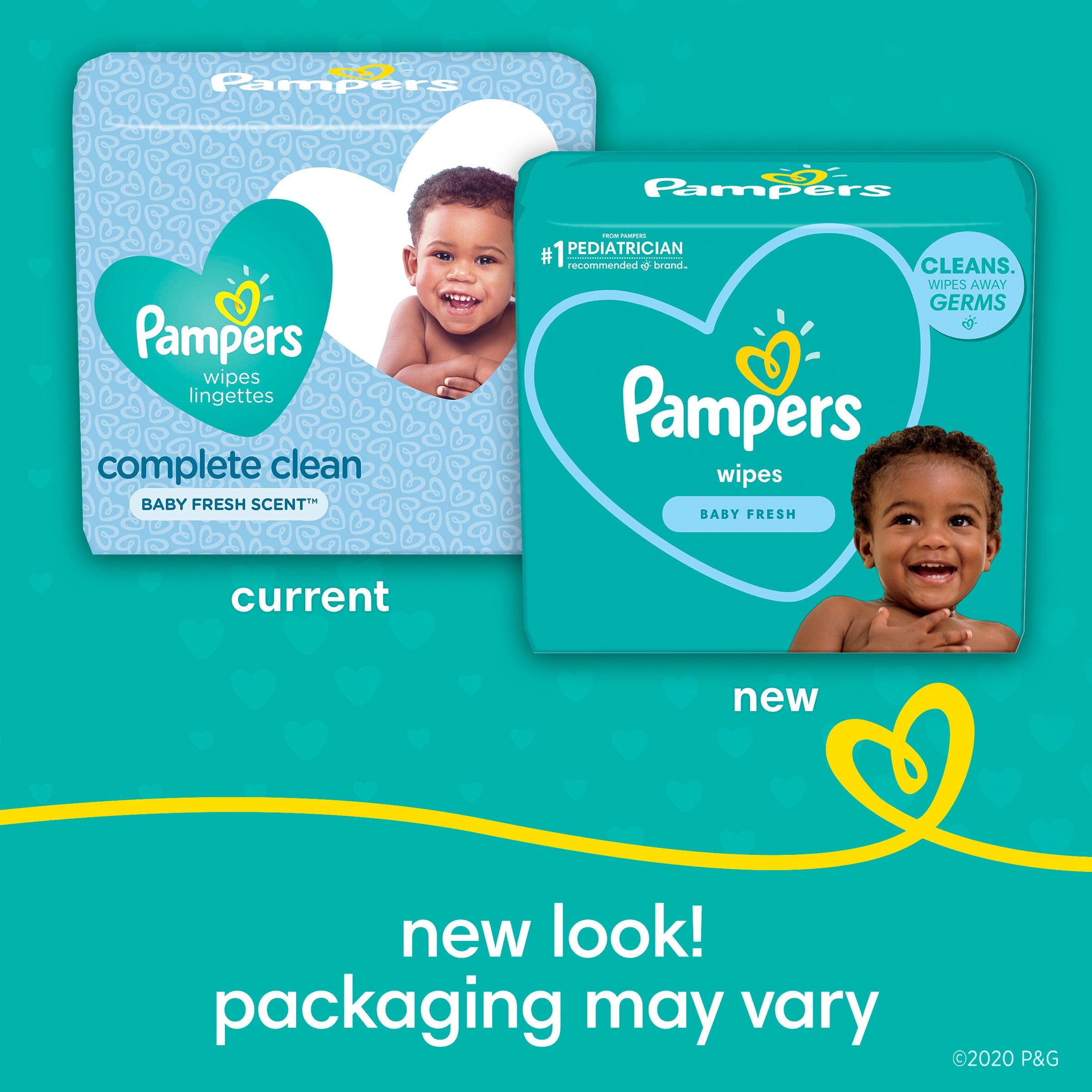 Pampers 80329247 Scented Baby Wipes Complete Clean 1200 ct