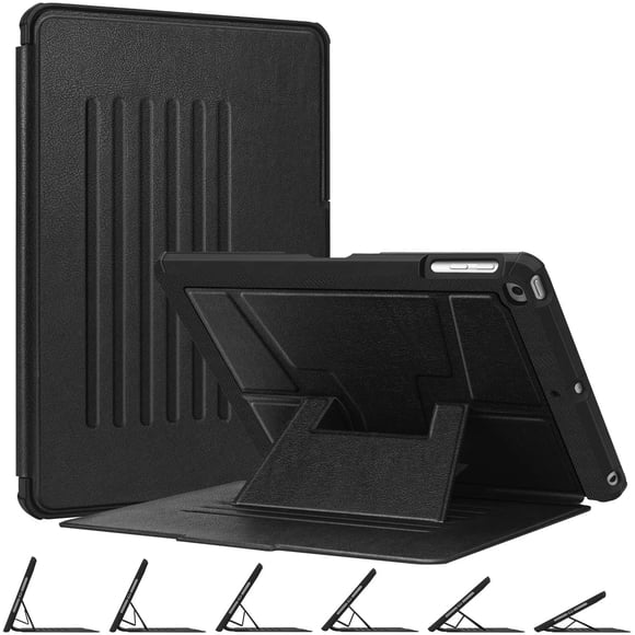 Fintie Magnetic Stand Case for iPad 9.7 2018 2017 / iPad Air 2 / iPad Air, [Multiple Secure Angles] Shockproof ged