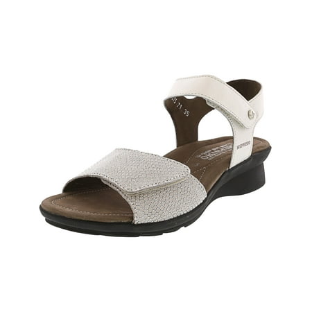 Mephisto Women's Pattie White Ankle-High Leather Sandal - 7M