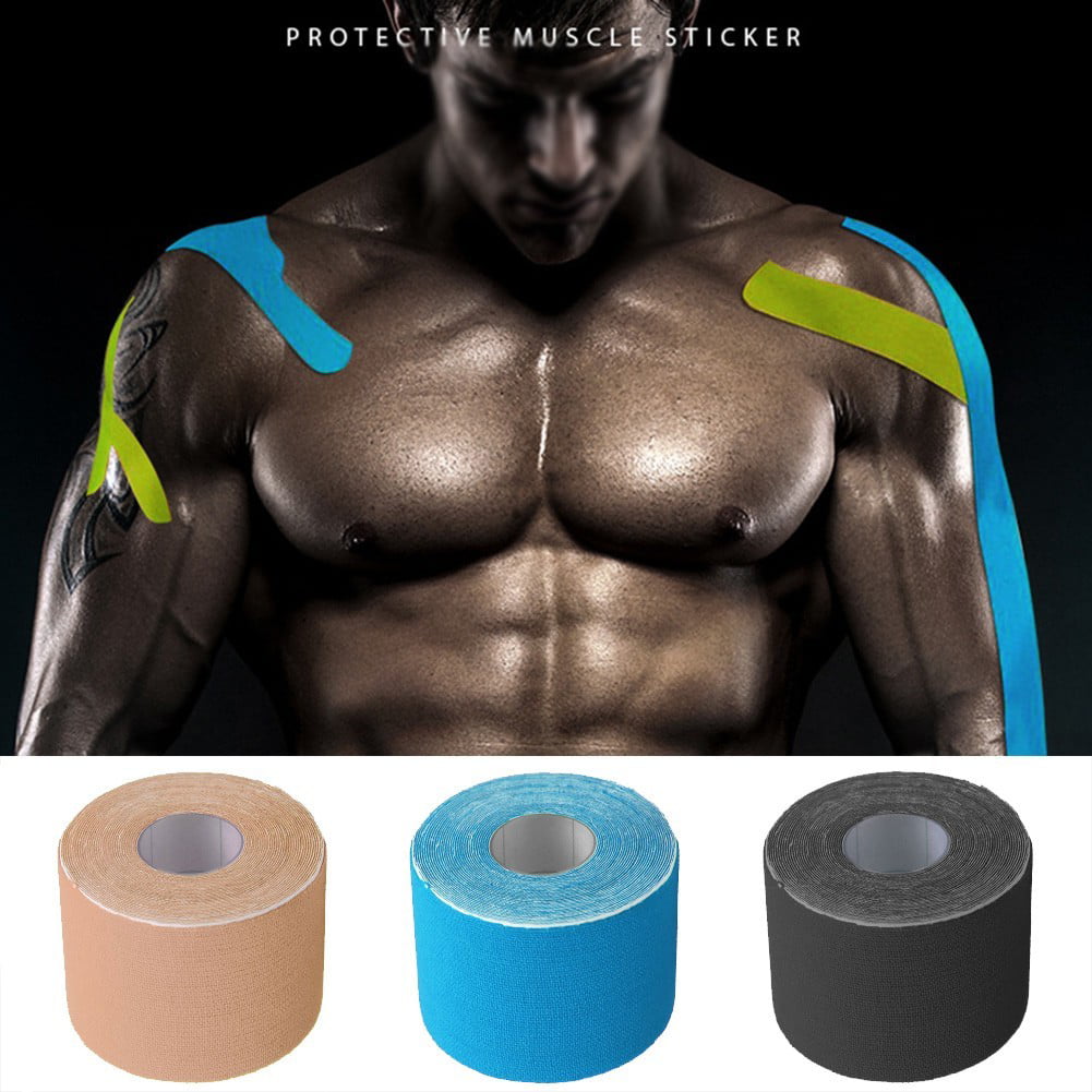 Athletic Kinesiology Tape Unisex Gym Sports Physio Muscle Strain Injury Support 