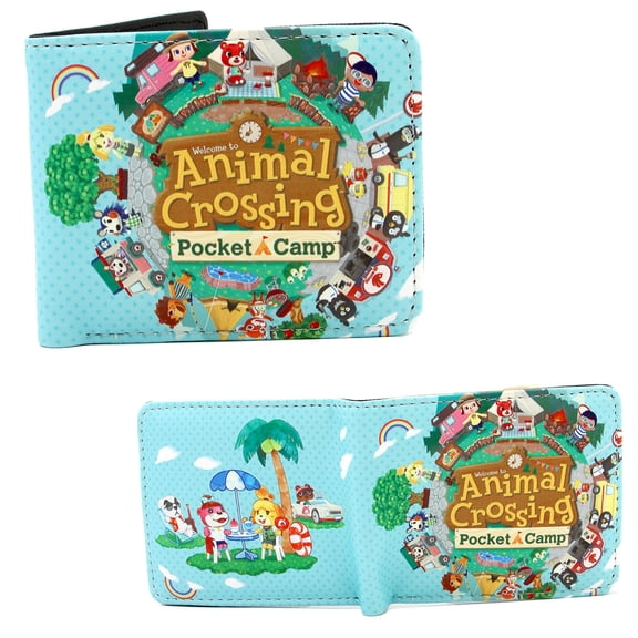 Pocket Camp - Animal Crossing 4x5" Bi-Fold Wallet