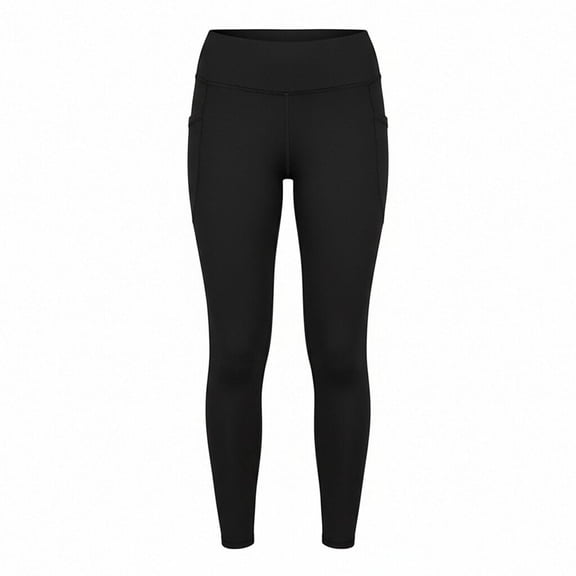 Ticikt Girls Running Pants High Waisted Soft Comfy Elastic Compression Yoga Leggings for Toddler Kids Dance Workout,Color:Black