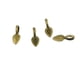 thumbnail image 5 of 100 Uds., plata /etiqueta de hoja de bronce fianzas pegamento en fianza colgante manualidades DIY. Hugo Pegamento en forma de hoja sobre fianzas, 5 of 8