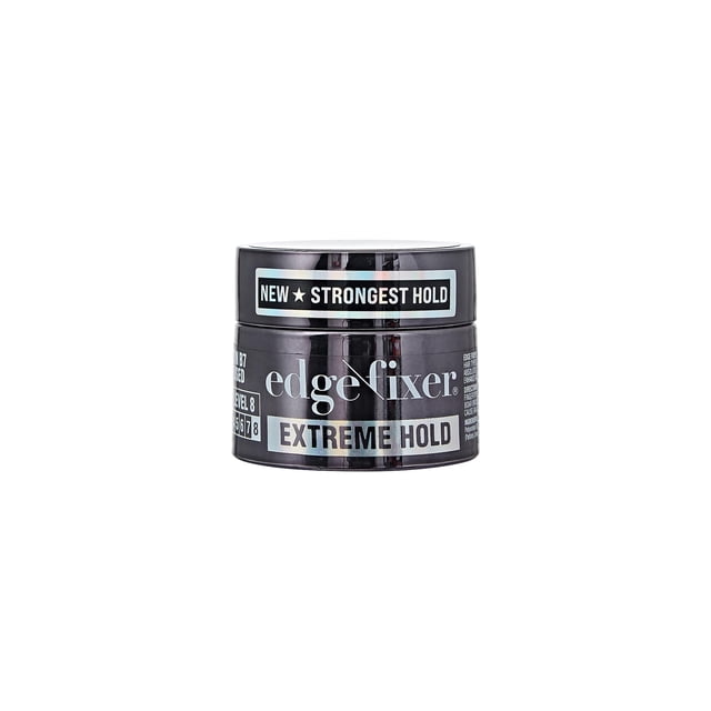 Red By Kiss Edge Fixer Extreme Hold, control de bordes fuerte con fijación de 24 horas, enriquecido con biotina para nutrición e hidratación, sin descamación ni residuos grasos (0.5 fl.oz.)