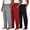 Set 6, variant on 3 Pack: Men's Soft Pajama Lounge Pants with Drawstring & Pockets - 4-Way Stretch & Wicking-Big & Tall (S-5XL)
