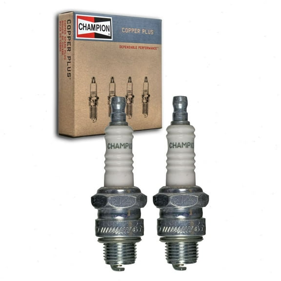 2 pc Champion 854 Copper Plus Spark Plugs for 14RL7 ARL8 ARL82 CR45L R45LS RH10C WR9A0 Ignition Wire Secondary