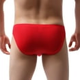 thumbnail image 2 of Aayomet Mens Underwear Briefs Mens Cotton Briefs for Men Pack with Fly,Red L, 2 of 4