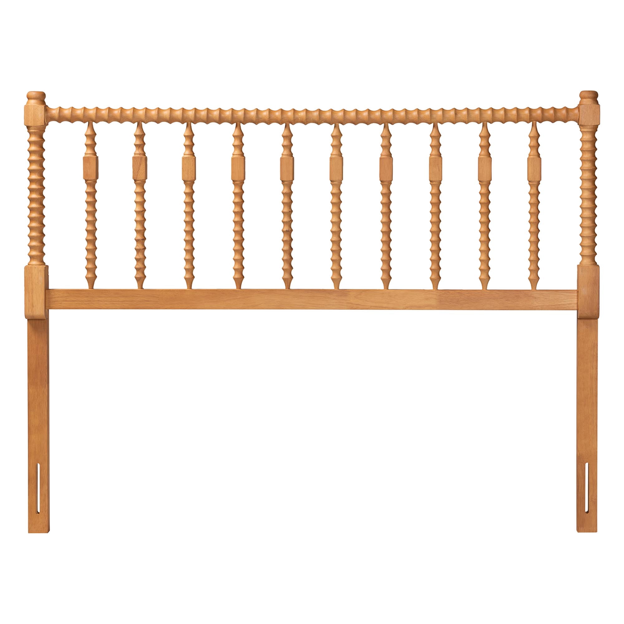 Baxton Studio Juliette Traditional Headboard, Full, Oak Brown
