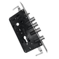 thumbnail image 3 of Cerradura de embutir comercial, cuerpo de cerradura de hierro negro, reemplazo de cerradura, pestillo de cerradura de núcleo para puertas de escaparat, 3 of 8