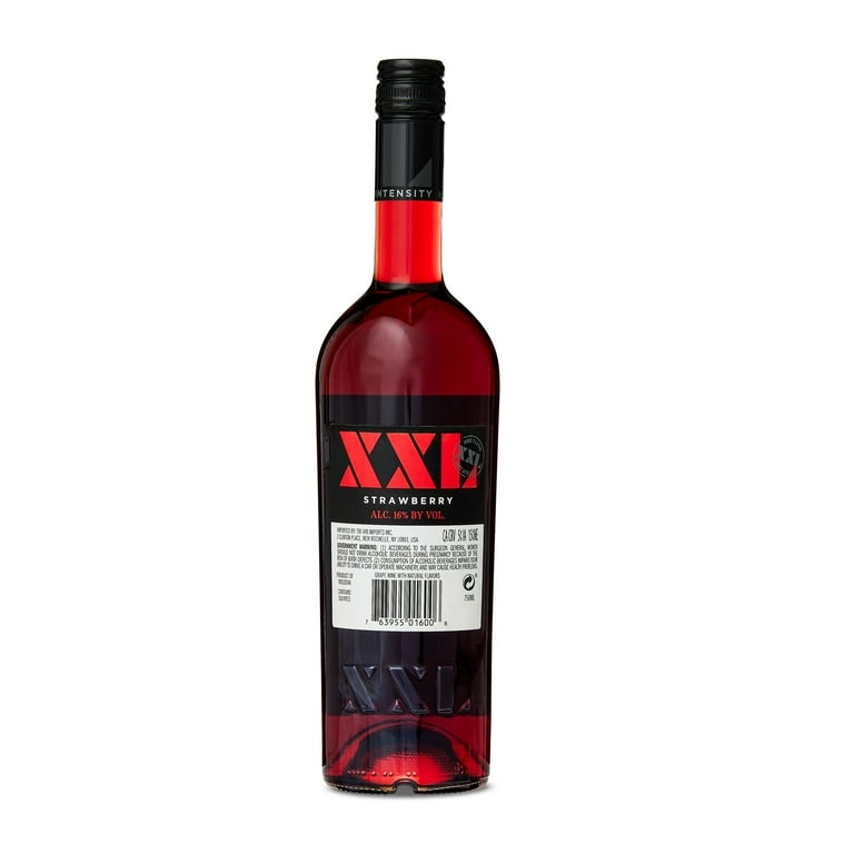 XXL Strawberry & Grapes Moscato, 750 mL Glass Bottle, 16% ABV
