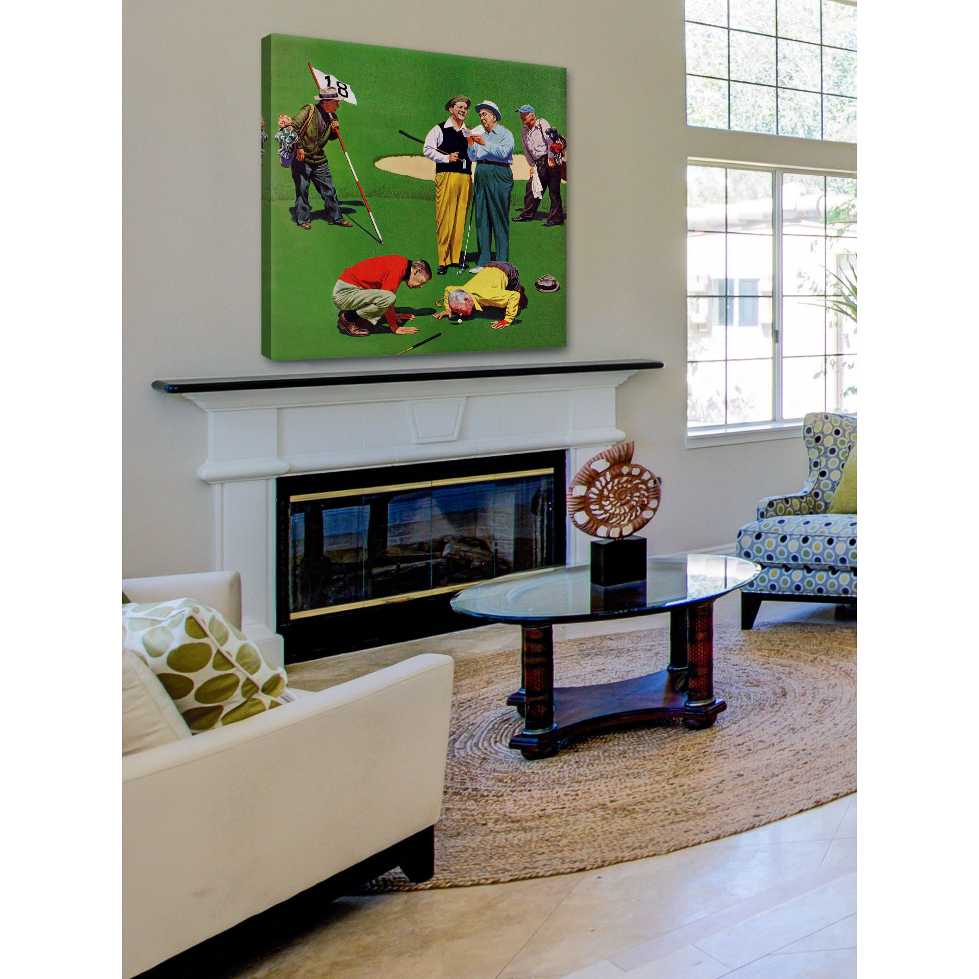 Marmont Hill Eighteenth Hole by John Falter Painting Print on Canvas