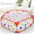thumbnail image 4 of Tente de Jeu pour Enfants Multifonctionnelle Pliable Grand Espace avec Sac Divertissement Rangement de Jouets Tissu Polyester Tente pour Enfants Intérieur Extérieur Maison de Jeu de Rôle Piscine de Jeu Intérieure, 4 of 7