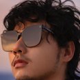 thumbnail image 4 of Eyes Sunglasses for Women, Polarized Oversized Fashion Vintage Eyewear Can be used for Driving Fishing UV Protection - black, 4 of 5