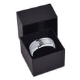 thumbnail image 3 of Valentines Day Gift for Her Tungsten Gamer Chunky Grey Ring Boho Rare Jewelry Organization, 3 of 8