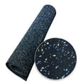 thumbnail image 2 of Rubber-Cal "Elephant Bark" Rubber Flooring - 3/16 in. x 4 ft. x 13 - Blue Steel, 2 of 6