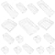 thumbnail image 2 of Organizador de cajones de plástico transparente de 16 piezas, bandeja de almacenamiento para maquillaje de dormitorio, 2 of 6