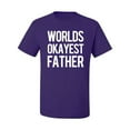thumbnail image 2 of Wild Bobby,Worlds Okayest Father Gift for Father Dad Husband, Father's Day, Men Graphic Tees, Purple, 5XL, 2 of 3