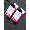 thumbnail image 4 of Christmas Adult Tube Socks with Cartoon Colorful Pattern Thick Holiday Slipper Sock Pack Gift, 4 of 7
