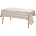 thumbnail image 2 of Clear PVC Tablecloth ;x; Oil-Proof Transparent Vinyl Table Cloth Rectangle Table Wipe Clean for Easy Maintenance Table Cover for Dining Picnic Camping Outdoor, 2 of 7