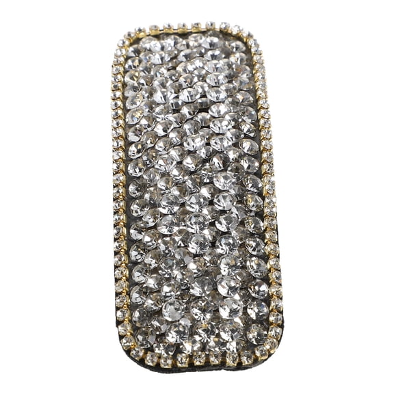 TABLZONE White Rhinestone Hair Clip for Women, Elegant and Stylish Hair Accessory for Everyday and Special Occasions