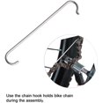 thumbnail image 4 of Herramienta rompecadenas, universal para 7 8 9 10 velocidades​​Extracción de eslabones de cadena con pasadores de respaldo de acero inoxidable, cortador divisor de cadena de bicicleta fácil de, 4 of 4