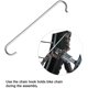 thumbnail image 4 of Herramienta rompecadenas, universal para quitar eslabones de cadena de 7, 8, 9 y 10 velocidades con pasadores de respaldo de acero inoxidable, cortador divisor de cadena de bicicleta fácil de usar, p, 4 of 4